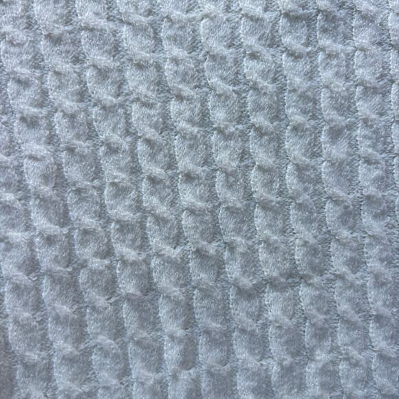 PrettyLittleThing Cable Knitted Sweater Jumper Dress Women's M Cream Long Sleeve - Picture 5 of 13